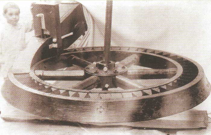 Turbina instalada en 1919