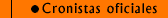 Cronistas oficiales