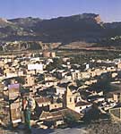 Blanca vista desde la subida a su castillo