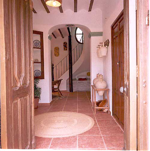Entrada y vista de la decoración
