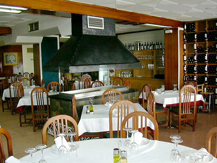 Salón-comedor del restaurante