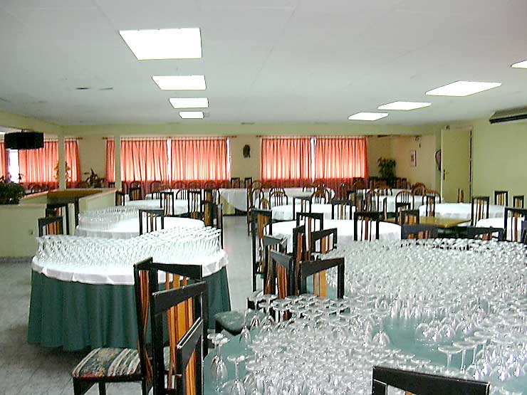 Salón-comedor para banquetes y bodas