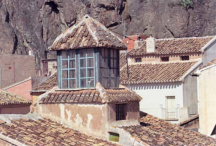 Tragaluz de la casa de los Rarras