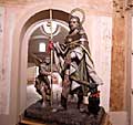 San Roque en el interior de su Ermita