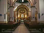 Interior de la iglesia